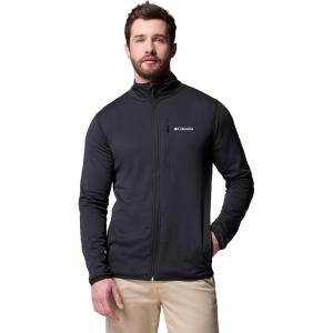 imageColumbia mens Essential Hike Grid Fleece Full ZipBlack
