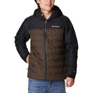 imageColumbia mens Grand Trek III Down Hooded JacketCordovanBlack