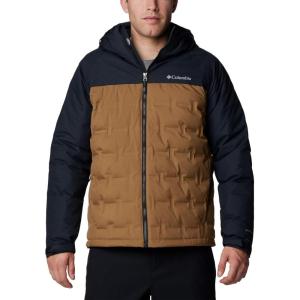 imageColumbia mens Grand Trek III Down Hooded JacketDeltaBlack