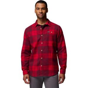 imageColumbia mens Pitchstone Heavyweight Flannel IiMountain Red Macro Buffalo Tartan