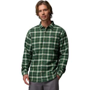 imageColumbia mens Pitchstone Heavyweight Flannel IiRain Forest Railway Tartan