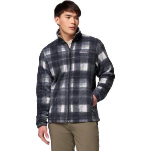 imageColumbia mens Steens Mountain Printed JacketChalk Omblur