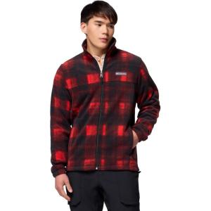 imageColumbia mens Steens Mountain Printed JacketSail Red Omblur