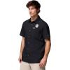 imageColumbia Mens Collegiate Slack Tide Camp ShirtFsu  Black