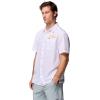 imageColumbia Mens Collegiate Slack Tide Camp ShirtLsu  White