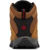 imageColumbia Mens Crestwood Mid Waterproof Hiking BootsCamel BrownMountain Red