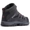 imageColumbia Mens Crestwood Mid Waterproof Hiking BootsDark GreyDeep Rust