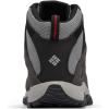 imageColumbia Mens Crestwood Mid Waterproof Hiking BootsDark GreyMountain Red