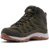 imageColumbia Mens Crestwood Mid Waterproof Hiking BootsDeep Olive Stinger