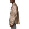 imageColumbia Mens Flare Gun Stretch FlannelAncient Fossil Small Check
