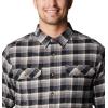 imageColumbia Mens Flare Gun Stretch FlannelBlack Shadow Plaid