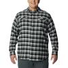 imageColumbia Mens Flare Gun Stretch FlannelBlack Shadow Plaid