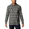 imageColumbia Mens Flare Gun Stretch FlannelBlack Shadow Plaid