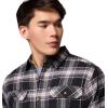 imageColumbia Mens Flare Gun Stretch FlannelBlack Two Lane Tartan