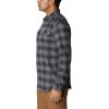 imageColumbia Mens Flare Gun Stretch FlannelCity Grey Twill Buffalo Check