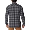 imageColumbia Mens Flare Gun Stretch FlannelCity Grey Twill Buffalo Check