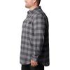 imageColumbia Mens Flare Gun Stretch FlannelCity Grey Twill Buffalo Check
