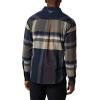 imageColumbia Mens Flare Gun Stretch FlannelCollegiate Navy Big Check Plaid