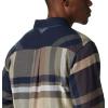 imageColumbia Mens Flare Gun Stretch FlannelCollegiate Navy Big Check Plaid