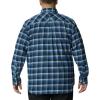 imageColumbia Mens Flare Gun Stretch FlannelCollegiate Navy Shadow Plaid