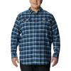 imageColumbia Mens Flare Gun Stretch FlannelCollegiate Navy Shadow Plaid