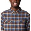 imageColumbia Mens Flare Gun Stretch FlannelCordovan Shadow Plaid