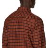 imageColumbia Mens Flare Gun Stretch FlannelDark Amber Small Check