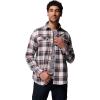 imageColumbia Mens Flare Gun Stretch FlannelDark Stone Trails Edge Plaid