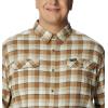 imageColumbia Mens Flare Gun Stretch FlannelDelta Shadow Plaid