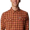 imageColumbia Mens Flare Gun Stretch FlannelElderberry Gradient Check