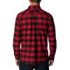 imageColumbia Mens Flare Gun Stretch FlannelMountain Red Twill Buffalo Check