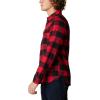 imageColumbia Mens Flare Gun Stretch FlannelMountain Red Twill Buffalo Checklegacy