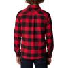 imageColumbia Mens Flare Gun Stretch FlannelMountain Red Twill Buffalo Checklegacy