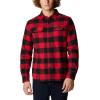 imageColumbia Mens Flare Gun Stretch FlannelMountain Red Twill Buffalo Checklegacy