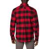 imageColumbia Mens Flare Gun Stretch FlannelMountain Red Twill Buffalo Checklegacy