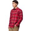 imageColumbia Mens Flare Gun Stretch FlannelMtn Red Trails Edge Plaid