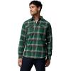 imageColumbia Mens Flare Gun Stretch FlannelRain Forest Trails Edge Plaid