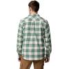 imageColumbia Mens Flare Gun Stretch FlannelRain Forest Two Lane Tartan