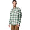 imageColumbia Mens Flare Gun Stretch FlannelRain Forest Two Lane Tartan
