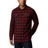 imageColumbia Mens Flare Gun Stretch FlannelRed Jasper Shadow Plaid