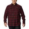 imageColumbia Mens Flare Gun Stretch FlannelRed Jasper Shadow Plaid