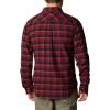 imageColumbia Mens Flare Gun Stretch FlannelRed Jasper Shadow Plaid
