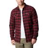 imageColumbia Mens Flare Gun Stretch FlannelRed Jasper Shadow Plaid