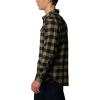 imageColumbia Mens Flare Gun Stretch FlannelStone Green Buffalo Check