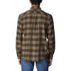 imageColumbia Mens Flare Gun Stretch FlannelStone Green Twill Buffalo Check