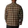 imageColumbia Mens Flare Gun Stretch FlannelStone Green Twill Buffalo Check