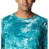 imageColumbia Mens PFG Terminal Tackle PFG Hooks Fill Long Sleeve ShirtElectric Turquoise Realtree Horizon