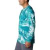 imageColumbia Mens PFG Terminal Tackle PFG Hooks Fill Long Sleeve ShirtElectric Turquoise Realtree Horizon