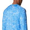 imageColumbia Mens PFG Terminal Tackle PFG Hooks Fill Long Sleeve ShirtHarbor Blue Contour Fish Print