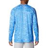 imageColumbia Mens PFG Terminal Tackle PFG Hooks Fill Long Sleeve ShirtHarbor Blue Contour Fish Print